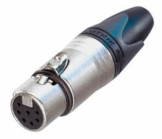 NEUTRIK NC7FXX XLR Audio Connector, Jack, 7, Cable Moun