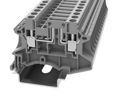 MULTICOMP PRO MP012878 TERMINAL BLOCK, DIN RAIL, 2POS, 10AWG ROHS COMPLIANT: YES