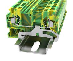 MULTICOMP PRO MP012885 BLOQUE TERMINAL, CARRIL DIN, 2POS, 12AWG