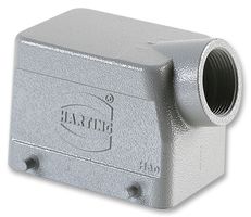 HARTING 09 20 032 1520 Heavy Duty Connector Hood, PG21 Side Ent