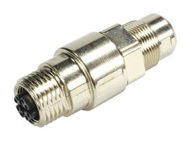 HARTING 21033816815 GENDER CHANGER, RCPT, 8POS, M12 X-CODE