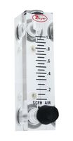 DWYER VFA-2-BV FLOWMETER, 0.2 TO 2SCFH, 100PSI