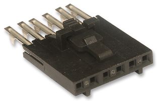 MOLEX 15-38-8060 FFC/FPC CONN, RCPT, 6POS, 1 ROW