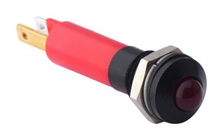 CML INNOVATIVE TECHNOLOGIES 190412Z3 LED PANEL INDICATOR, RED, 8MM, 12V