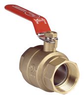 DWYER DBVL-02 BRASS BALL VALVE, 600 PSI, FULL PORT, 1