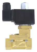 DWYER SSV-B6N1 SOLENOID VALVE, 2 WAY/NO, 110VAC, 1"
