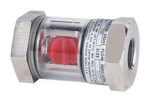 DWYER SFI-700SS-1 FLOW INDICATOR, 230PSI, 1"