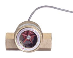 DWYER SFI-100T-3/4-A711T BRASS SIGHT FLOW INDICATOR WITH A-711T