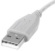 STARTECH USB2HABM6IN USB CABLE, TYPE A PLUG-MINI B, 152.4MM ROHS COMPLIANT: YES
