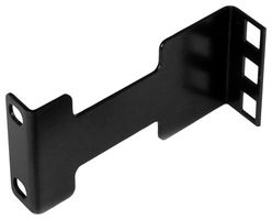 STARTECH RDA1U RACK MOUNT ADAPTER KIT, STEEL, BLACK, 1U ROHS COMPLIANT: YES