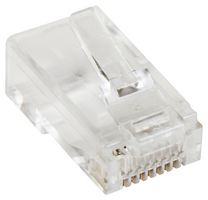 STARTECH CRJ4550PK MOD CONN, RJ45 PLUG, 8P8C, 1PORT, CABLE ROHS COMPLIANT: YES
