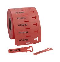 HELLERMANNTYTON 556-80587 IDENTIFICATION TAG, 12MM, PUR