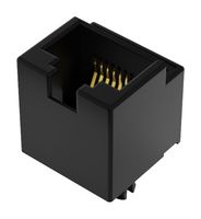 GCT MJ3415-88-2 MOD CONN, RJ45 JACK, CAT3, 8P8C, THT