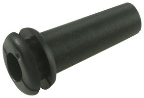 PRO POWER 12468 GROMMET, OPEN SLEEVED, PVC, 9.5MM, BLACK, PK50