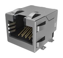 AMPHENOL COMMUNICATIONS SOLUTIONS RJE3B1881402N MOD CONN, R/A RJ45 JACK, 8P8C, 1X1 PORT ROHS COMPLIANT: YES