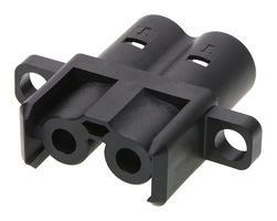 MOLEX 215511-8121 RECT PWR HOUSING, RCPT, 2POS, BLACK