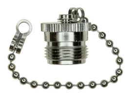 AMPHENOL LTW CAP-WBDFSPB1 WATERPROOF CAP W/ CHAIN, M12 RCPT