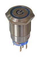 MULTICOMP PRO MPPK-19M13FQU4SS-ANTN ANTI VANDAL SW, SPDT, 6A, 250VAC/48VDC