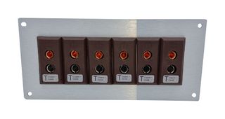 LABFACILITY IS-T-FF + FSP-6 THERMOCOUPLE CONNECTOR, STANDARD, BROWN