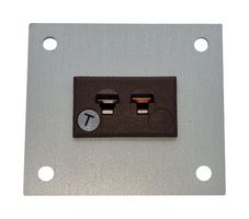 LABFACILITY IM-T-FF + FMP-1 THERMOCOUPLE CONNECTOR, MINIATURE, BROWN