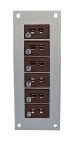 LABFACILITY IM-T-FF + FMP-6 THERMOCOUPLE CONNECTOR, MINIATURE, BROWN
