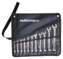 MULTICOMP PRO MP013797 COMBINATION WRENCH SET, CHROME VANADIUM