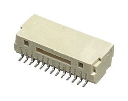 MULTICOMP PRO MP013818 CONN, R/A HDR, 13POS, 1ROW, 1MM