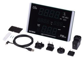 EXTECH INSTRUMENTS IAQ320 AIR QUALITY/DATALOGGER METER, 0.1-99.9%