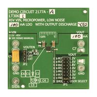 ANALOG DEVICES DC2177A-B DEMO BOARD, 0.2A, LOW DROPOUT LINEAR REG