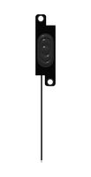 PUI AUDIO ASB05708CO-LW100-R BOCINA, 86DBA, 750HZ, 8RS, 200HZ-20KHZ