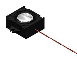 PUI AUDIO ASE02808MR-LW150-R SPEAKER, 82DBA, 550HZ, 8R, 450HZ-16KHZ
