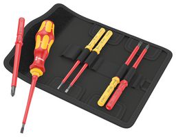 WERA K K VDE 7 UNIVERSAL 1 TIE BLADE SET, INTERCHANGEABLE