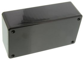 HAMMOND 1591CBK CAJA, ABS, NEGRO, 120 X 65 X 40 MM