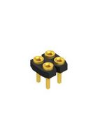 FISCHER ELEKTRONIK MK LP 218 4 G HEMBR PCB, 4P, 2FILAS, 2.54MM, PAS