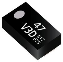 PANASONIC 35TQS47MEX CAP, TANTALUM, 47UF, 35V, SMD