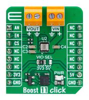 MIKROELEKTRONIKA MIKROE-6061 BOOST 11 CLICK ADD-ON BRD, ANALOGUE/GPIO ROHS COMPLIANT: YES