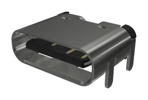 AMPHENOL COMMUNICATIONS SOLUTIONS 10164359-00011LF USB CONN, TYPE C, R/A RCPT, 6POS