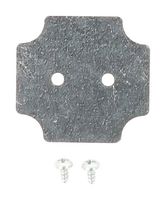 HAMMOND 1554APL INNER PANEL, GALVANIZE STEEL/1.65"X1.73"