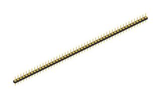 FISCHER ELEKTRONIK MK LP 41 48 G PIN HEADER, 48POS, 1ROW, 2.54MM, THT
