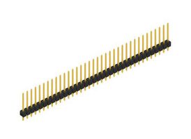 FISCHER ELEKTRONIK SL 11 164 36 G PIN HEADER, 36POS, 1ROW, 2.54MM, THT