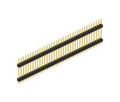 FISCHER ELEKTRONIK SL 5 172 36 G PIN HEADER, 36POS, 1ROW, 2.54MM, THT