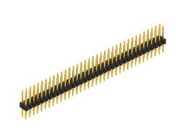 FISCHER ELEKTRONIK SL 2 078 72 G PIN HEADER, 72POS, 2ROW, 2.54MM, THT