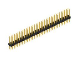 FISCHER ELEKTRONIK SL 2 104 72 G PIN HEADER, 72POS, 2ROW, 2.54MM, THT