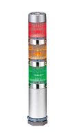 PATLITE MES-302A-RYG SIGNAL TOWER, AMBER/GREEN/RED, 24VDC