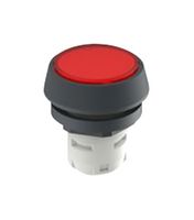 RAFI 1.30.070.021/1306 ACTUATOR, 16.2MM PUSHBUTTON SW, RED