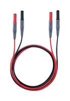 TESTO 0590 0013 CABLE EXTENSION SET, BLK, RED, 10A/1.11M