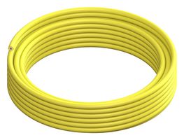 CAL TEST ELECTRONICS CT2799A-4-10 HOOK UP WIRE, 18AWG, YELLOW, 1KV, 10M