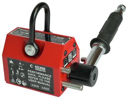 ECLIPSE MAGNETICS ULE0100 MAGNETIC LIFTER, 131MM, 100KG ROHS COMPLIANT: NA