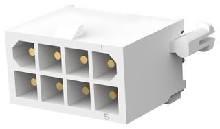 TE CONNECTIVITY 1-794073-1 CONNECTOR, HDR, 8POS, 2ROW, 4.14MM ROHS COMPLIANT: YES
