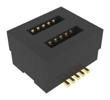 AMPHENOL COMMUNICATIONS SOLUTIONS 10165431-101000LF MEZZANINE CONN, RCPT, 10P, 2R, 0.5MM